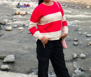 Striped Pullover Sweater