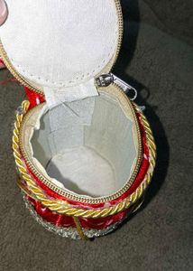 Handcrafted Drum-Shaped Wedding Pouches