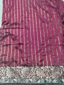 Maroon Saree