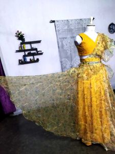 Floral Lehenga Choli Set