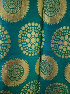 Kurti With Golden Zari Design