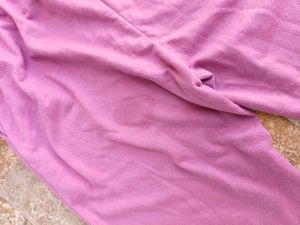 HRX solid Pink Track Pants