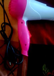 Pink &amp; White Hair Dryer