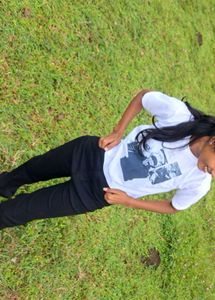 Anime Naruto Printed T Shirt White