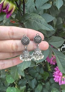 Real Silver Jhumka