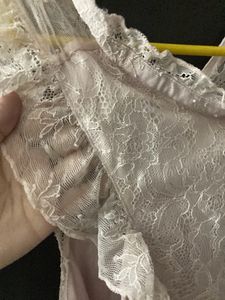 Lacy pink top