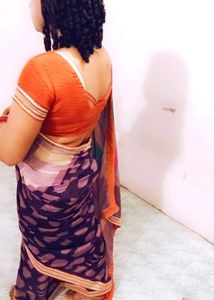 Crepe Saree Blouse Size 36