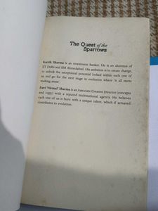 The Quest of Sparrows Book