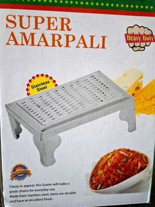 Stainless Steel Kitchen Grater with Stand