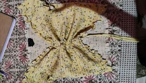 Yellow Floral Top
