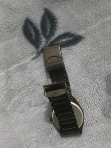 Matte Black Minimalist Watch