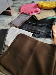 Assorted Fabric Pieces for Crafting