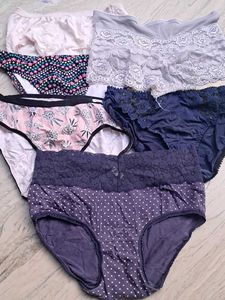 combo Of  Six  Imported Fabric  Panty