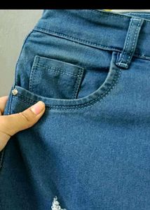 Ripped Wide Leg Jeans