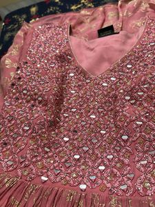 Dusty Rose Embellished Dress