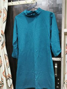 Teal Casual Dress