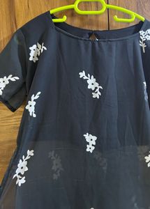 Floral Print Kurta