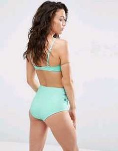 Embellished Bikini Top &amp; Bottom Set