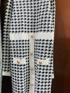 Houndstooth Mini Dress