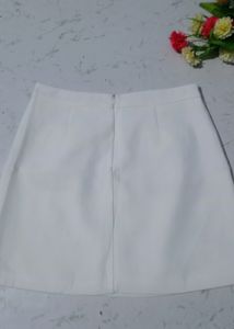 Cute Korean White Skirt