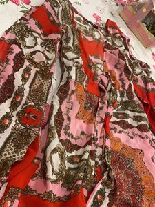 Sassy Scarf print tie shirt dress( Brand new)