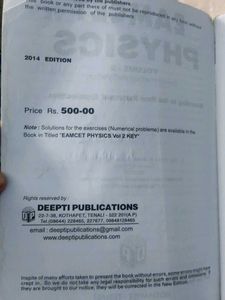EAMCET Physics Vol-2