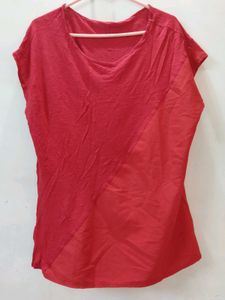 Cherry Red short sleeve tee