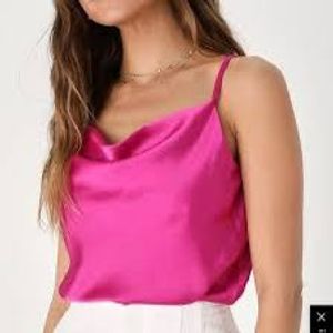 Pink Crop Top