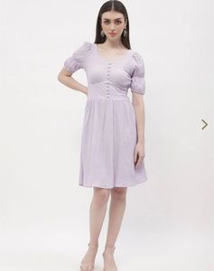 Beautiful Casual Lavender Dress