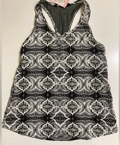 HunkemollerSleeveless Printed Top with Cutout