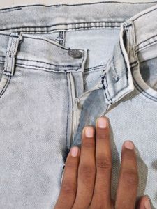 Grey Colour Jeans