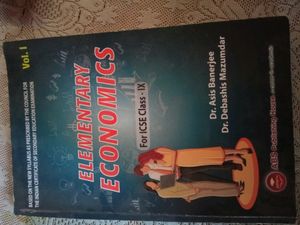 Elementary Economics Icse Class 9