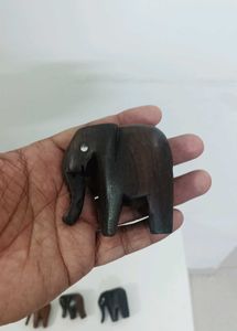 Elephant Family Figurine