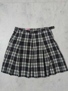 Plaid Mini Skirt