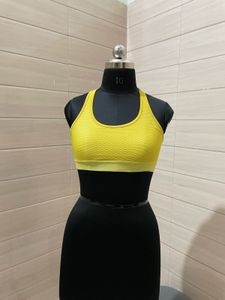H&M Imported Yellow Sports Bra