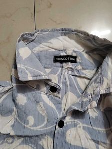 Floral Print Short Sleeve Shirt
