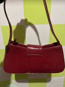 Cherry red Shoulder Bag Y2k Pinteresty Trendy
