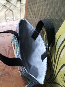 Vintage Floral Tapestry Tote Bag