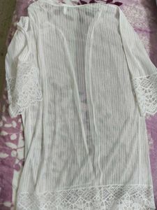 White Net Shrug