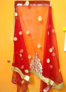 Red Bridal Lehanga Full Set- Heavy Work