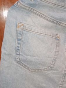 Denim Light Skort