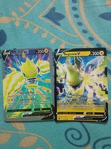 Regieleki V Pokemon Cards (x2)