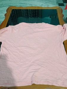 Pink Heart Design T-shirt