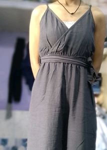 Stylish Grey Jumpsuit