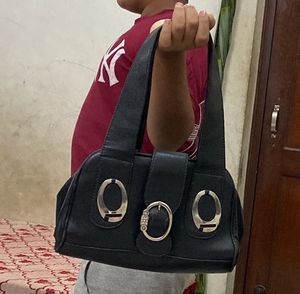 Black handbag