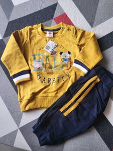 Cute Baby Varsity Set