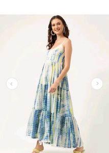 New Tie-Dye Maxi Dress On Sale