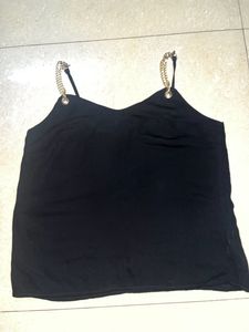 Madame Chain Straps Top. Brand Size-S.