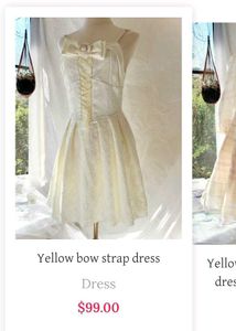 Corset Bow Mini Dress