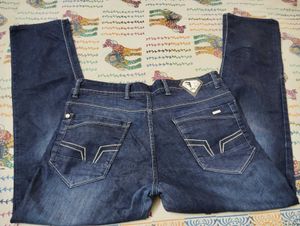 Dark Wash Denim Jeans